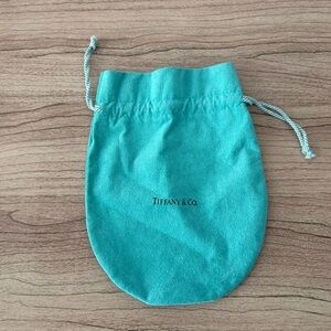 Tiffany & Co Blue Pouch for necklace